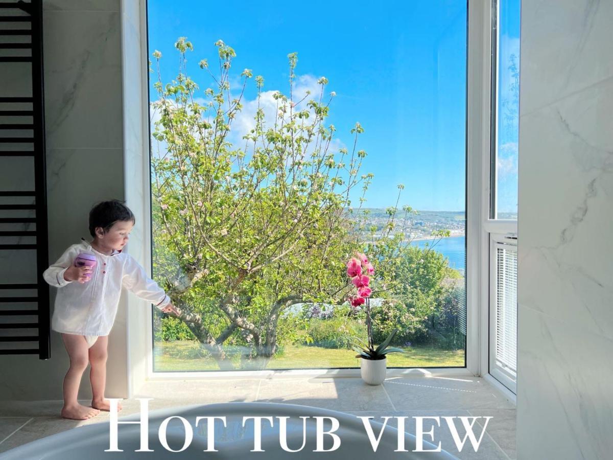 Shan Mu Inn Deluxe Hot-Tub Seaview Apartment Newlyn Kültér fotó